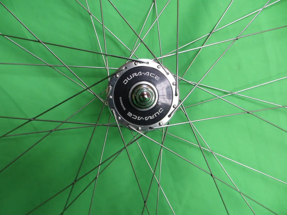 Araya Gold 16B 700C Tubular Njs Rim, Shimano Dura Ace Hb-7600 Njs 100Mm/9Mm Front Hub, Soyo Tire (25011431) 2