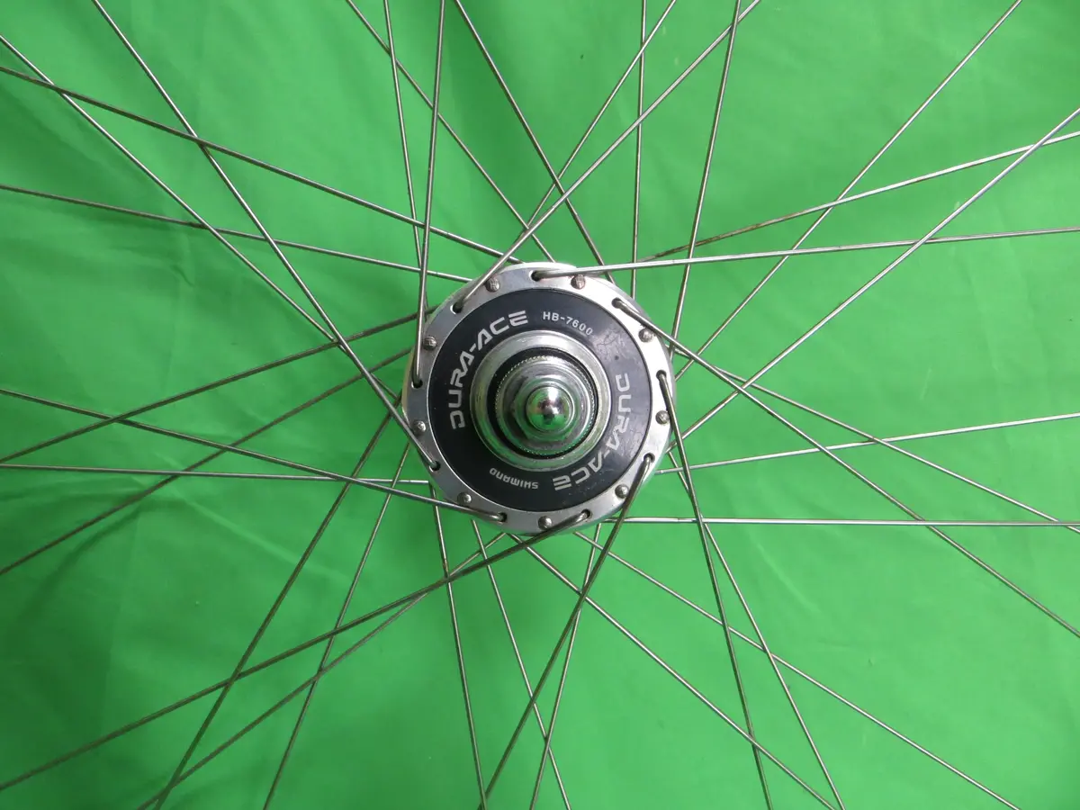 Araya Gold 16B Njs 700C 36H Tubular Rim, Shimano Dura Ace 120Mm Njs Rear Hub (25011601) 2