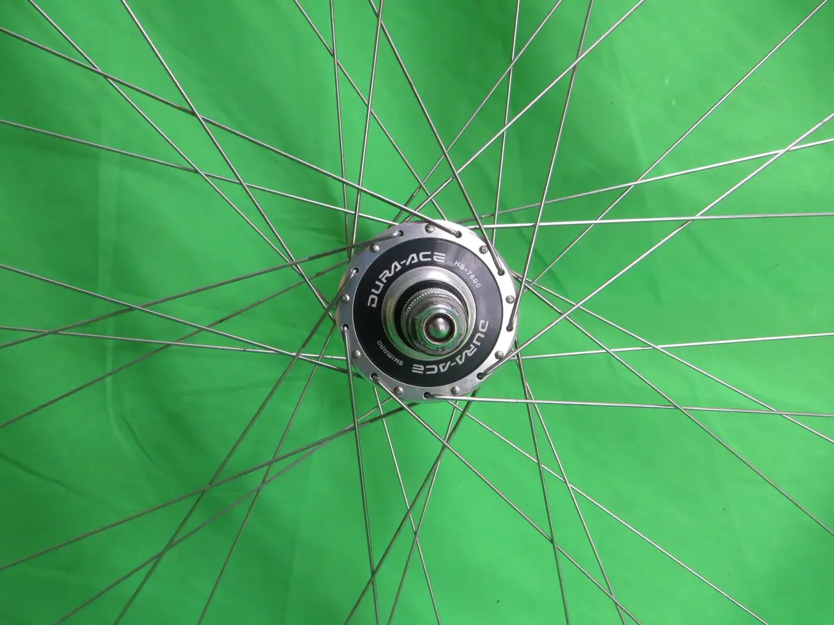 Araya Gold 16B Njs 700C 36H Tubular Rim, Shimano Dura Ace 120Mm Njs Rear Hub (25011602) 2