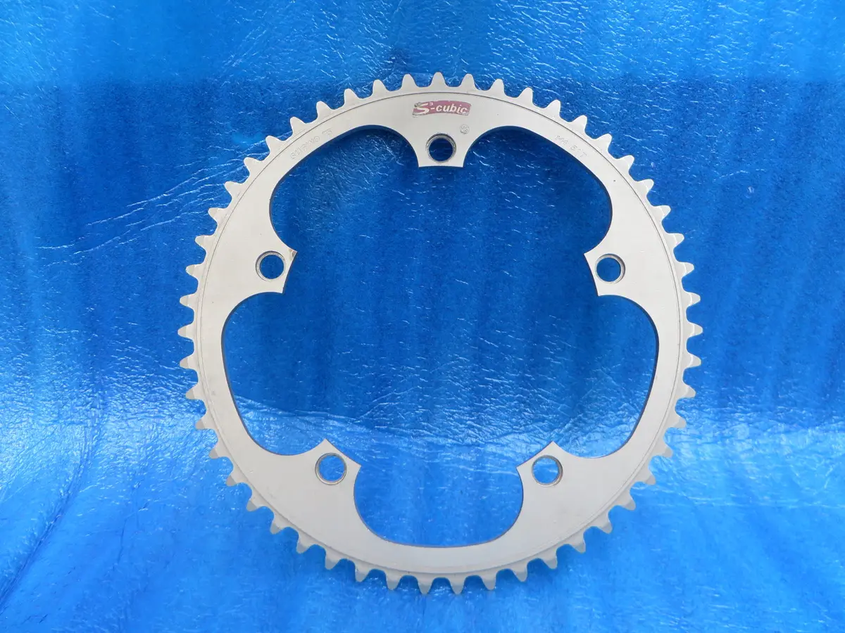 Sugino S-Cubic 1/8" 144Bcd Njs Chainring 51T Matte Finish (20101051) 1