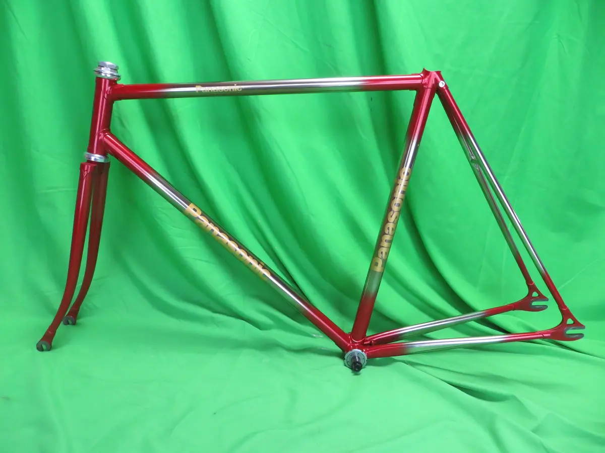 Panasonic // Red Metallic / Gold Plated Fade // 54.5Cm #3 1