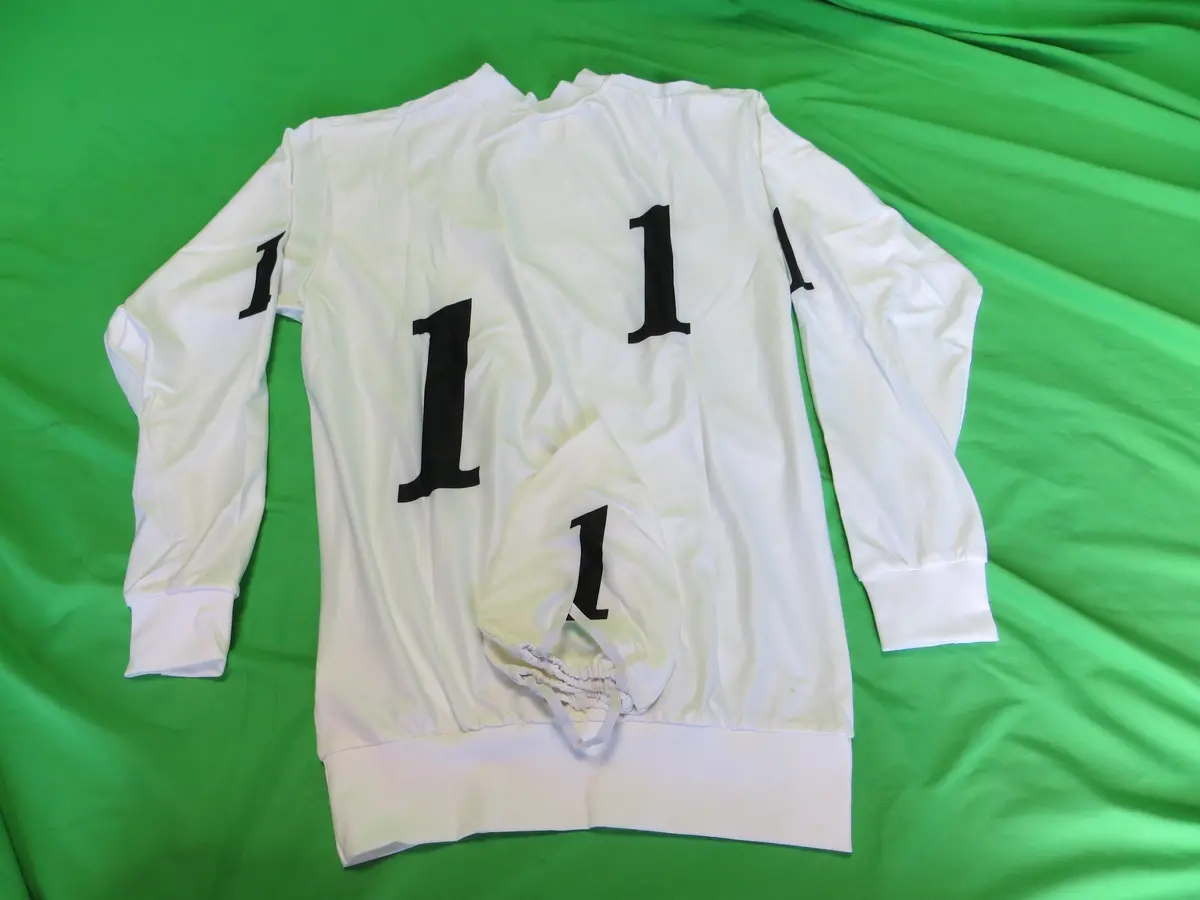 Rare! Never Used!! Authentic Keirin Jersey Japanese 3L Size (American Xl) + Helmet Cover /230729 1