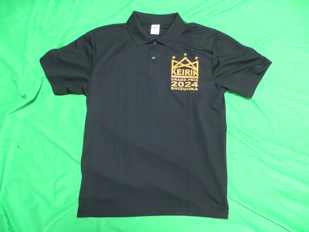 Never Used Keirin Gp 2024 Polo Shirt Jaoanese L American M /250124 1