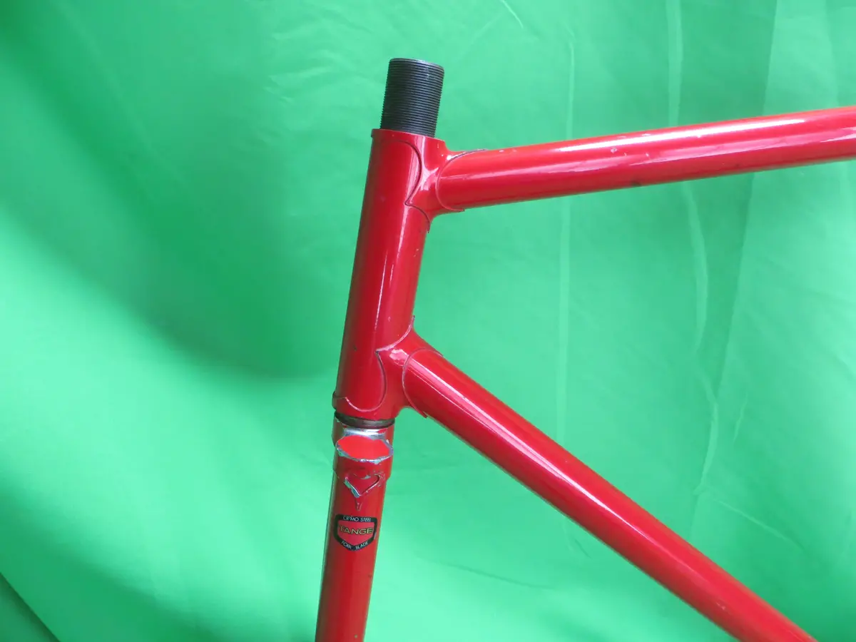 Rare! Vintage National Tange No.2 Suntour Dropouts Trackends // Red // 54Cm 2