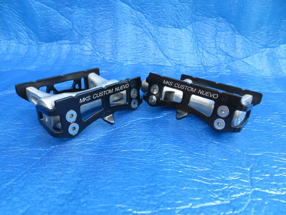 Rare! Mks Custom Nuevo Njs Pedals Titanium (25052102) 1