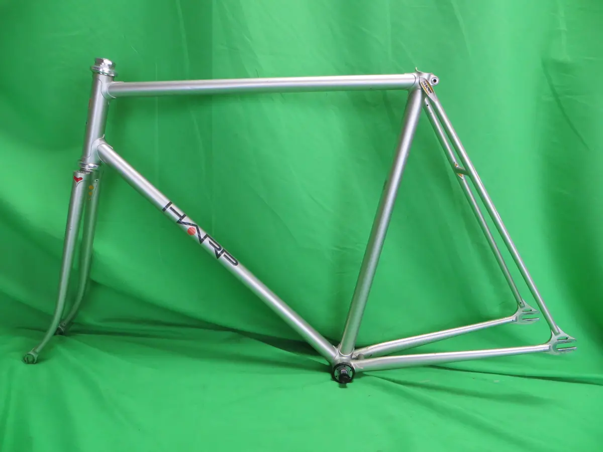 Rare! Vintage Harp // Silver // Shimano Dropouts Trackends // 55.5Cm 1