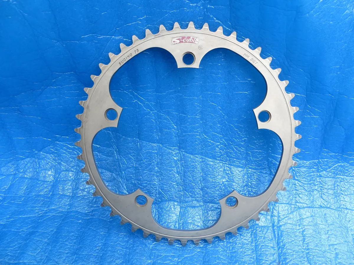 Sugino S-Cubic Matte Finish 144Bcd Njs 1/8" Chainring 50T (25111322) 1