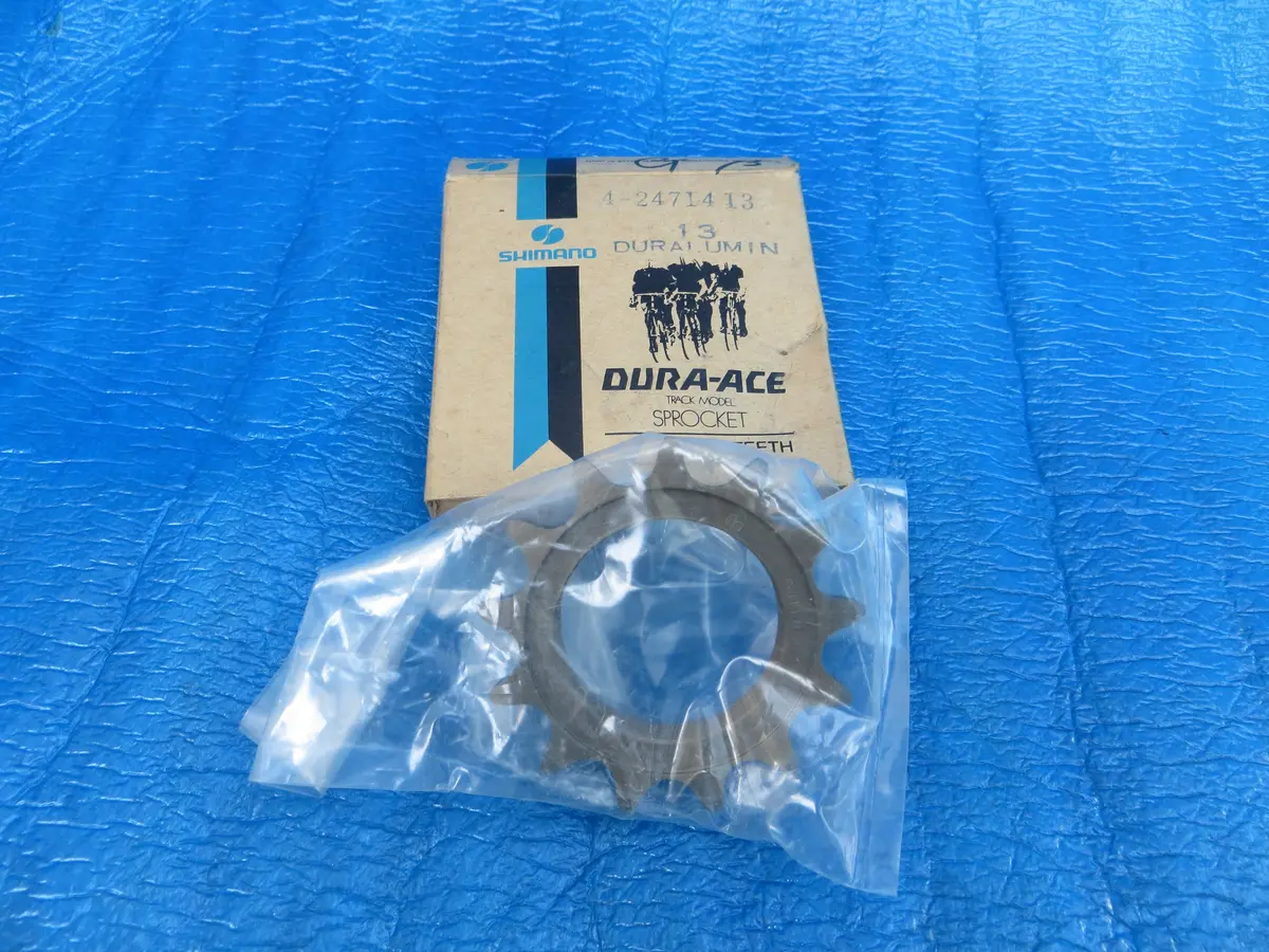 Nos Vintage Shimano Dura Ace 13T 1/8" Njs Cog Duralumin (24041502) 1