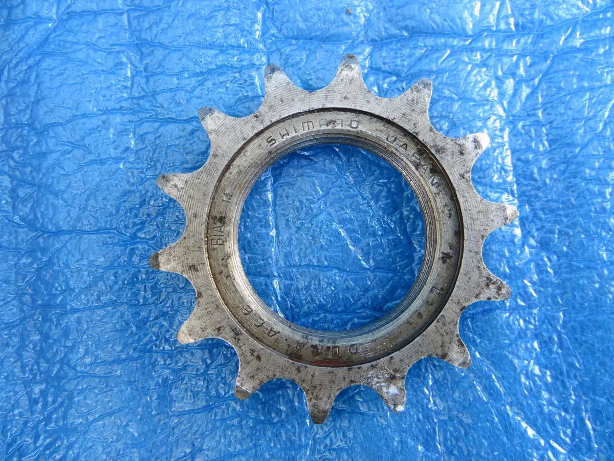 Vintage Shimano Dura Ace 14T 1/8" Bia Cog (251115056) 1