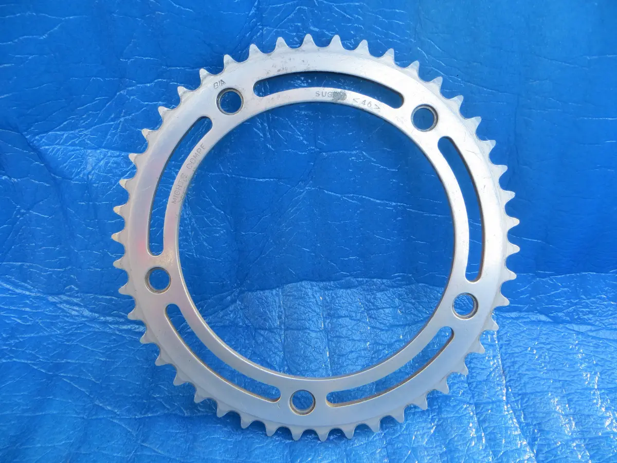 Sugino Mighty Competition 1/8" 151Bcd Chainring Bia 46T (25111702) 1