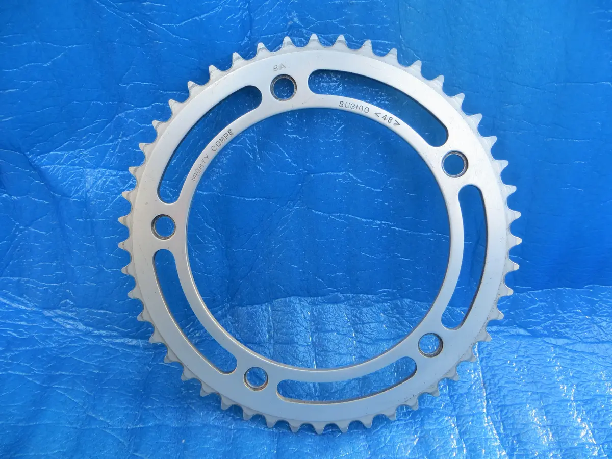 Sugino Mighty Competition 1/8" 151Bcd Chainring Bia 48T (25111703) 1