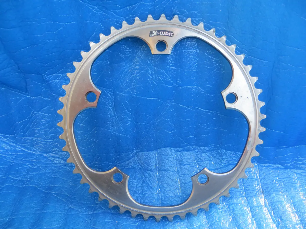 Sugino S-Cubic Mirror Finish 144Bcd Njs Chainring 50T (25111709) 1