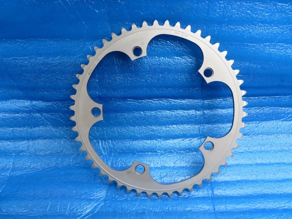 Sugino 75 S-Cubic 1/8" 144Bcd Njs Chainring 50T Matte Finish (20120204) 1