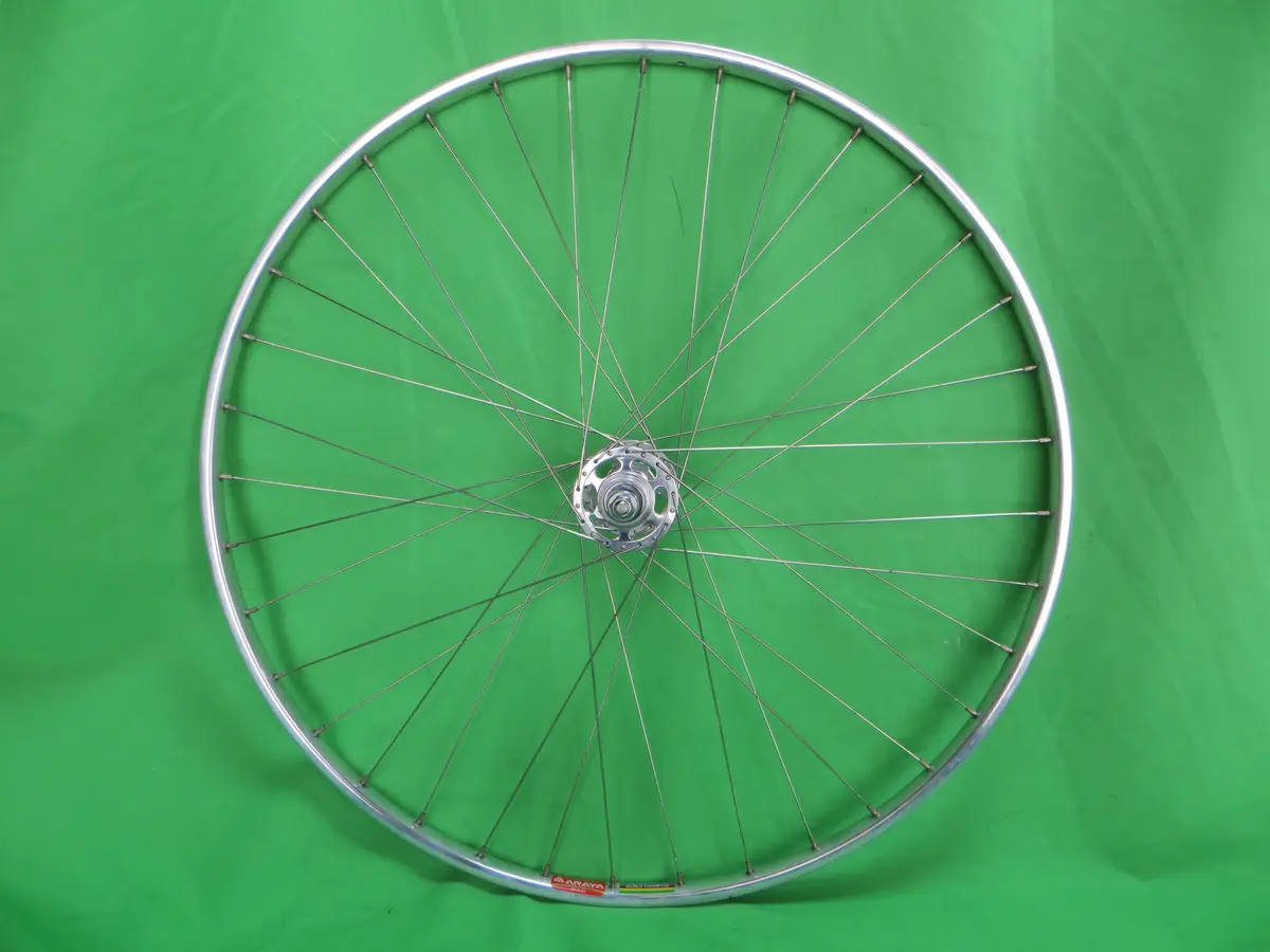 Never Used Araya Gold World Champion 16B Njs 700C Tubular Rim, Sunshine Professional 36H 110Mm Njs Rear Hub (25111802) 1