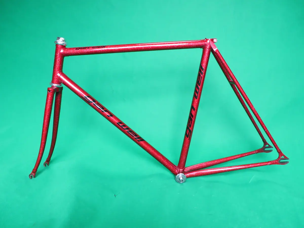 Gan Well Pro // Red Metallic With Rainbow Flake// 54.5Cm 1