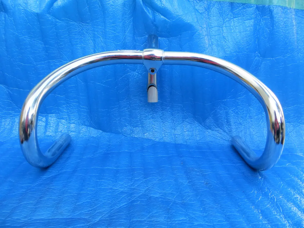 B123 360Mm Crmo Njs Handlebar, Nitto Jaguar, 85Mm/58 Degree Steel Njs Stem (25111913) 1