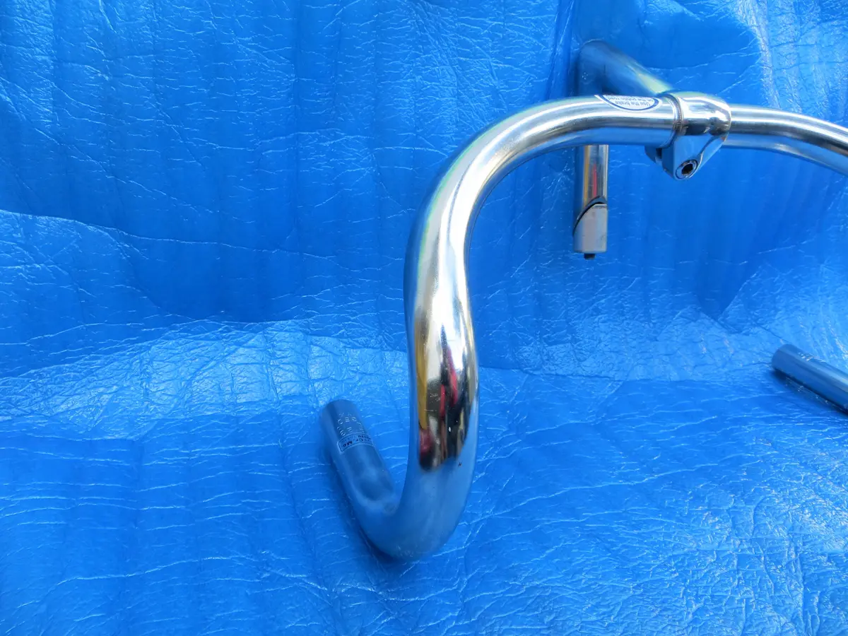 B123 350Mm Crmo Njs Handlebar, Nitto Jaguar, 100Mm/58 Degree Steel Njs Stem (25111916) 2