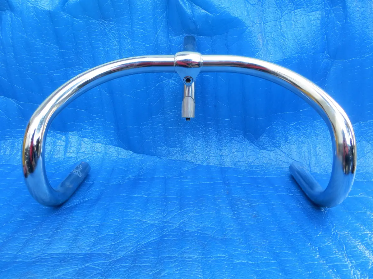 B123 350Mm Crmo Njs Handlebar, Nitto Jaguar, 100Mm/58 Degree Steel Njs Stem (25111917) 1