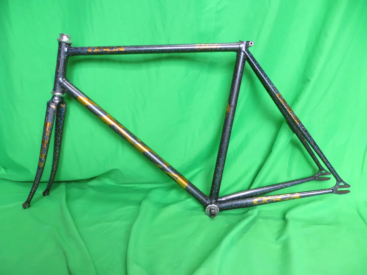 Osca // Black With Super Rainbow Flake // 52.5Cm 1
