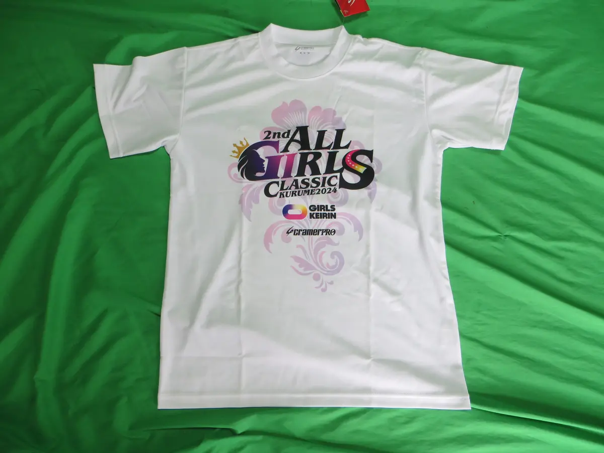 Never Used Official Girls Keirin Short Sleeve T-Shirt American S / Japanese M /251123 1