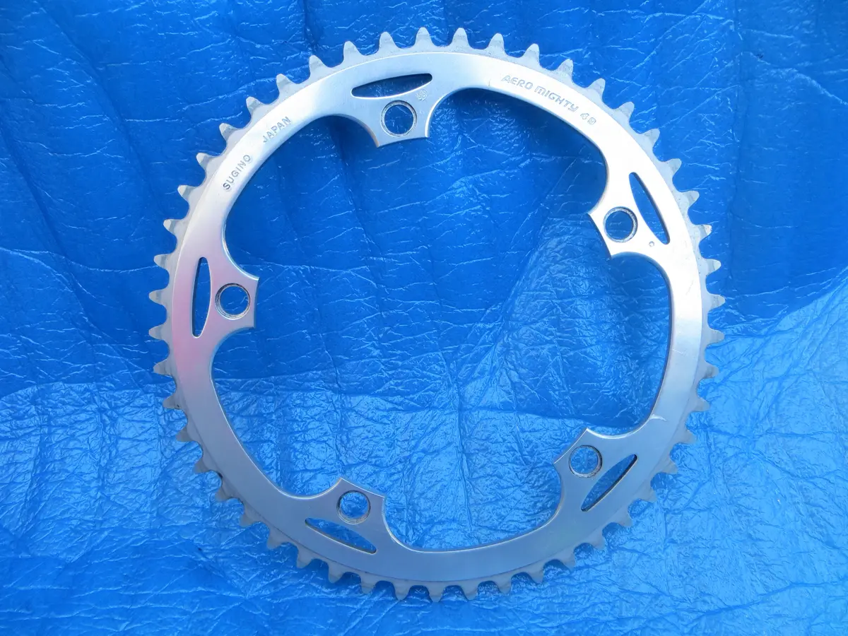 Sugino Aero Mighty 144Bcd 1/8" Njs Chainring 49T (2511307) 1