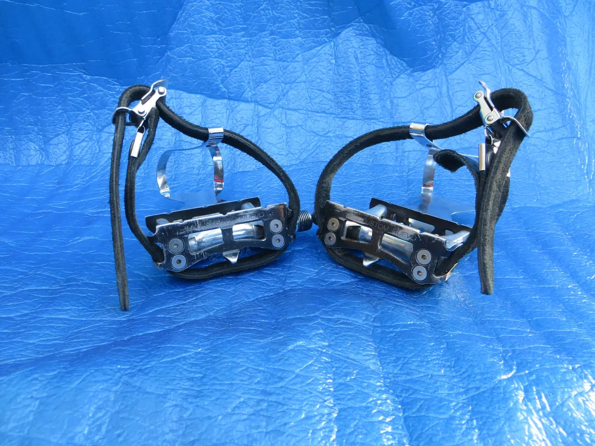 Mks Custom Nuevo Njs Pedals , Mks Njs S-Size Steel Clips And Mks Fit-Alfa Njs Toe Straps (25120111) 1