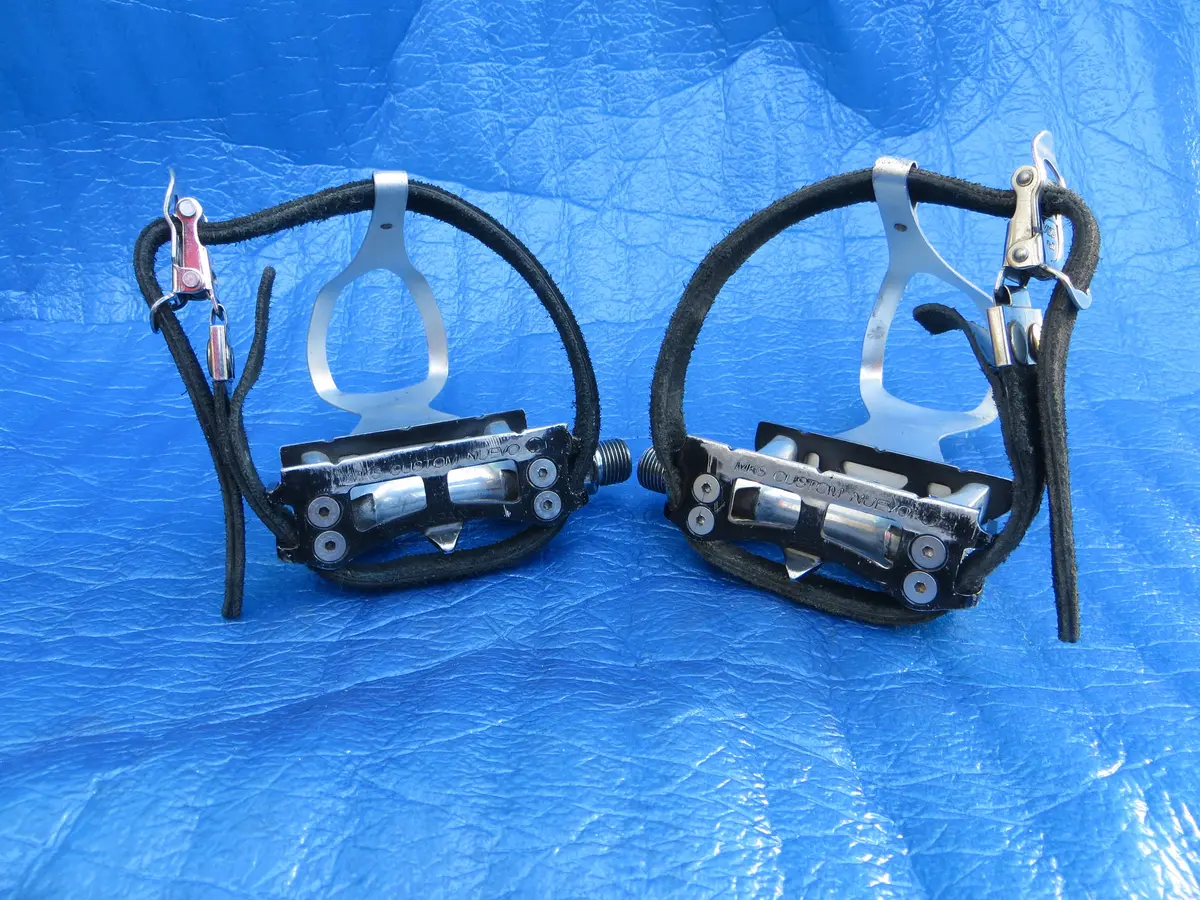 Mks Custom Nuevo Njs Pedals , Mks Njs M-Size Aa Clips And Mks Fit-Alfa Njs Toe Straps (25120112) 1