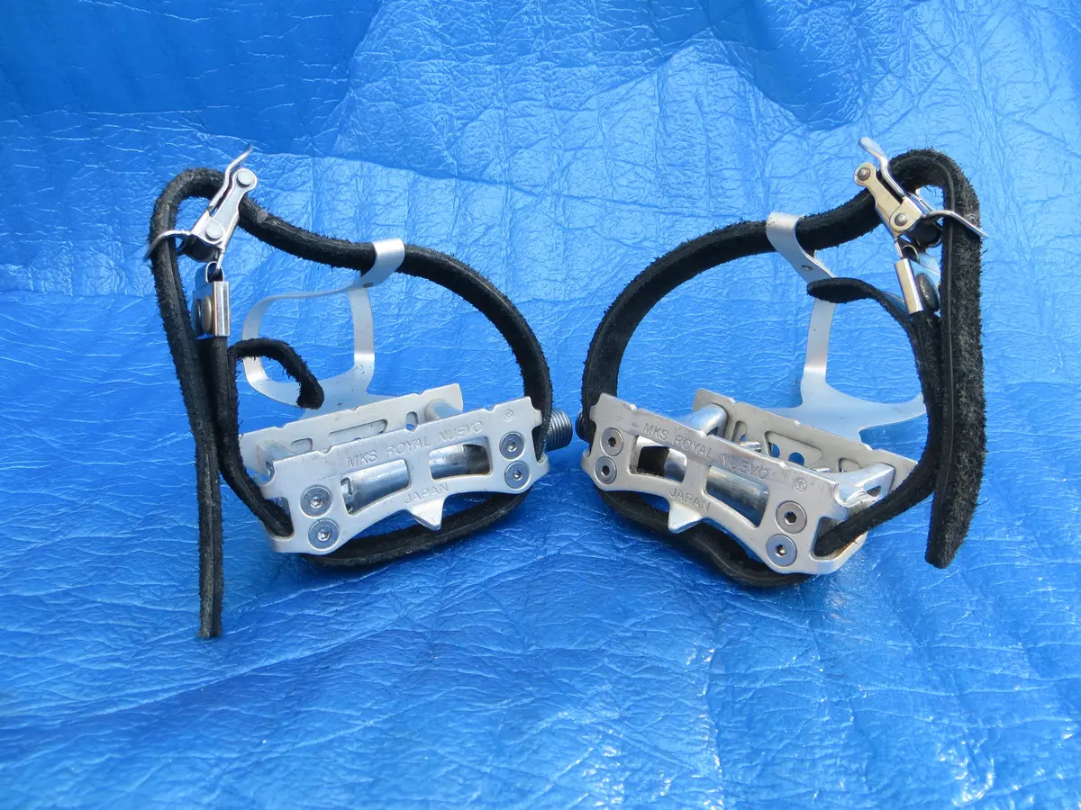 Mks Royal Nuevo Njs Pedals , Mks Aa S-Size Njs Clips And Mks Fit-Α Sports Njs Toe Straps (25120114) 1