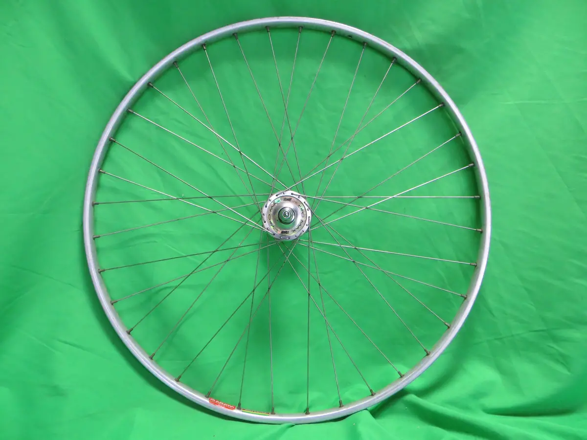 Araya Gold World Champion 16B 700C Tubular Njs Rim, Suzue Pro Max Njs 100Mm/8Mm Front Hub (25021903) 1