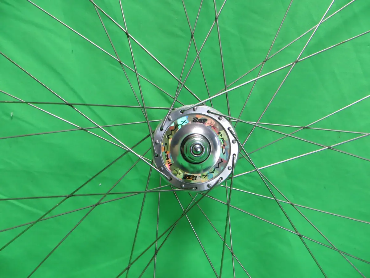 Araya Gold World Champion 16B 700C Tubular Njs Rim, Suzue Pro Max Njs 100Mm/8Mm Front Hub (25021903) 2