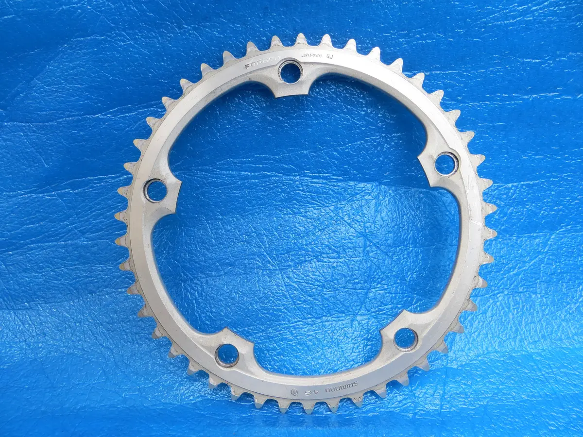Shimano Dura Ace 7500 Ex 151Bcd 1/8" Chainring 46T Stamped Njs (23091006) 1