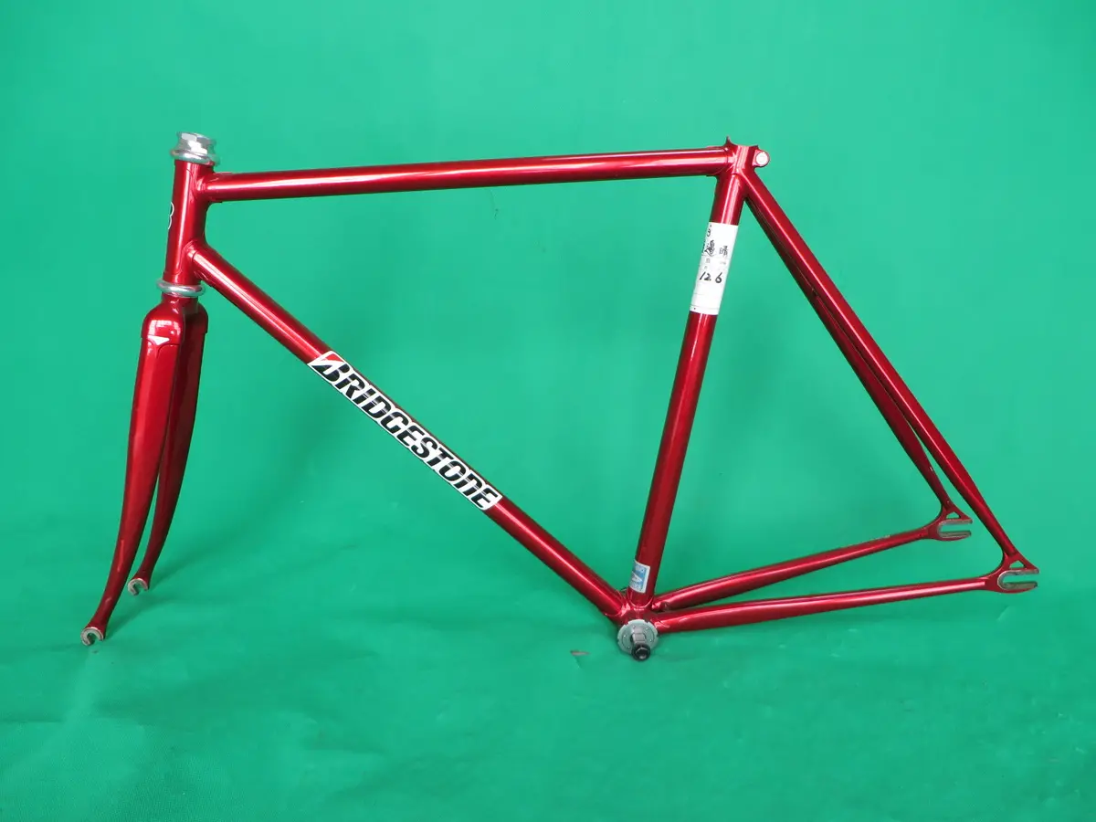 Bridgestone 2018 Columbus Max Fork // Candy Red // Dedacciai Zero Uno Tubing // 51.5Cm 1