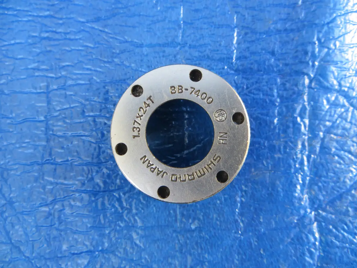 Shimano Dura-Ace Bb-7400 Bottom Bracket Left Side Fixed Cup Njs (25022405) 1
