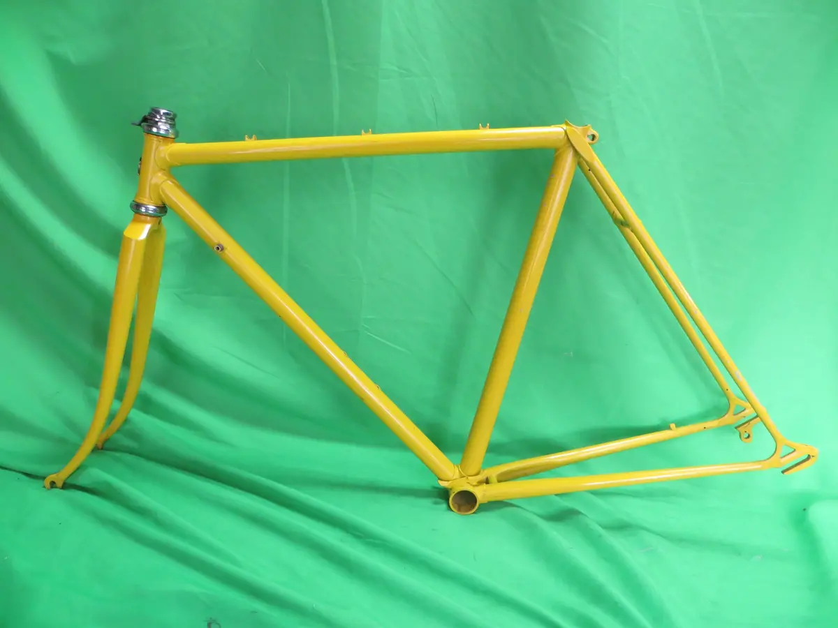 70'S Nichibei Fuji Campy Dropouts Rearends // Yellow  // 50Cm Road Bike 1