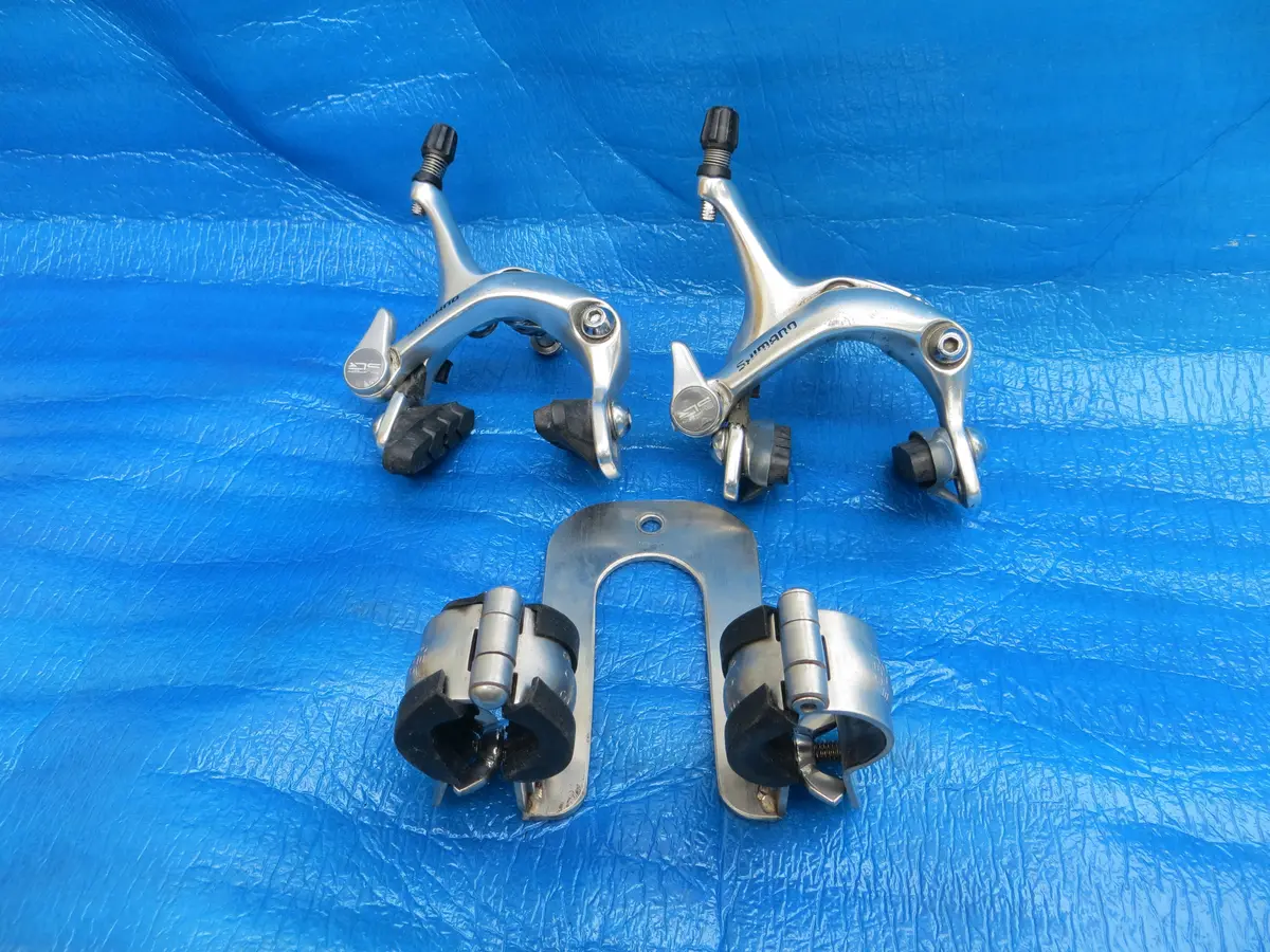 Shimano Br-A550 F&R Caliper Set With Front Brake Mount For Round Forks (24052801) 1