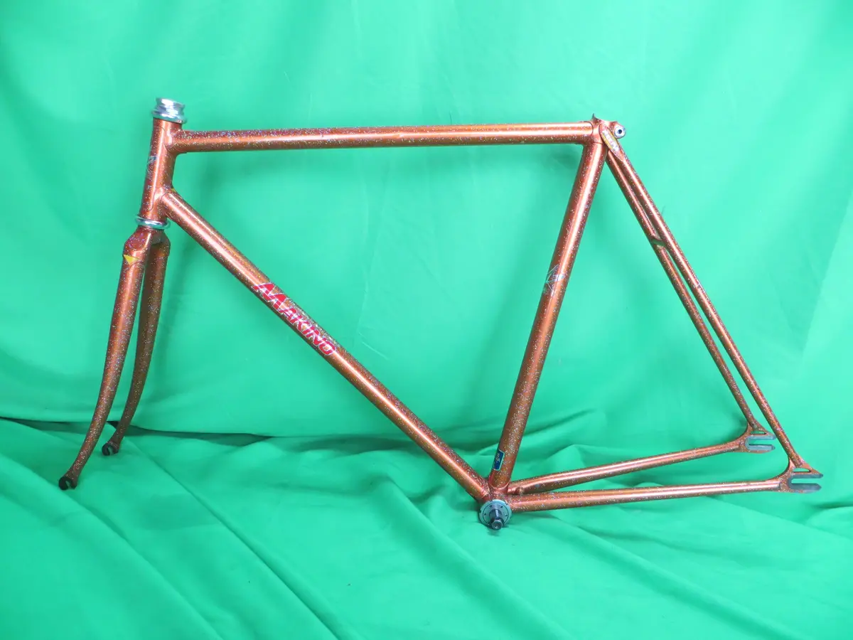 Makino // Orange Gold With Super Rainbow Flake // 53Cm 1
