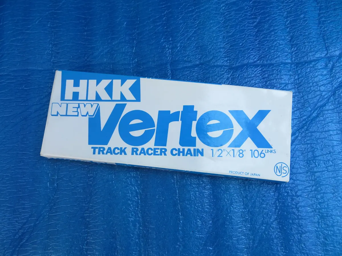 Never Used Hkk Vertex Njs Blue Chain 1/8" 106Links 1