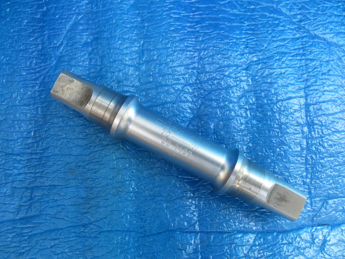 Vintage Shimano Dura Ace Bb-7400 Bottom Bracket Spindle 70-113Mm (24062205) 1