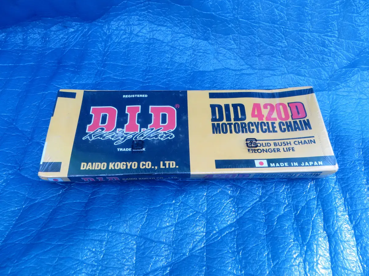 Never Used Daido Did 420D Motorcycle Chain 120 Links For Trainning /251228 1
