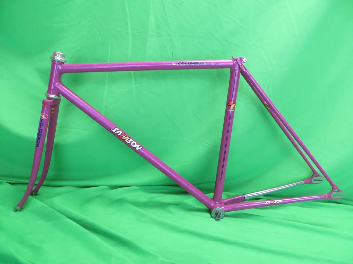 90'S Samson// Purplish Pink With Gold Flake // 49.5Cm 1