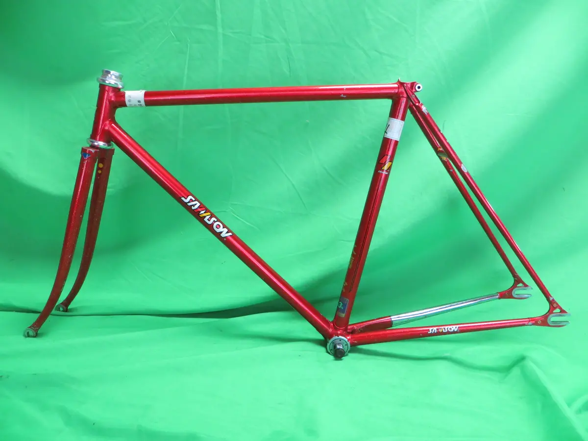90'S Samson Reynolds 753 // Red With Gold Flake // 49Cm 1