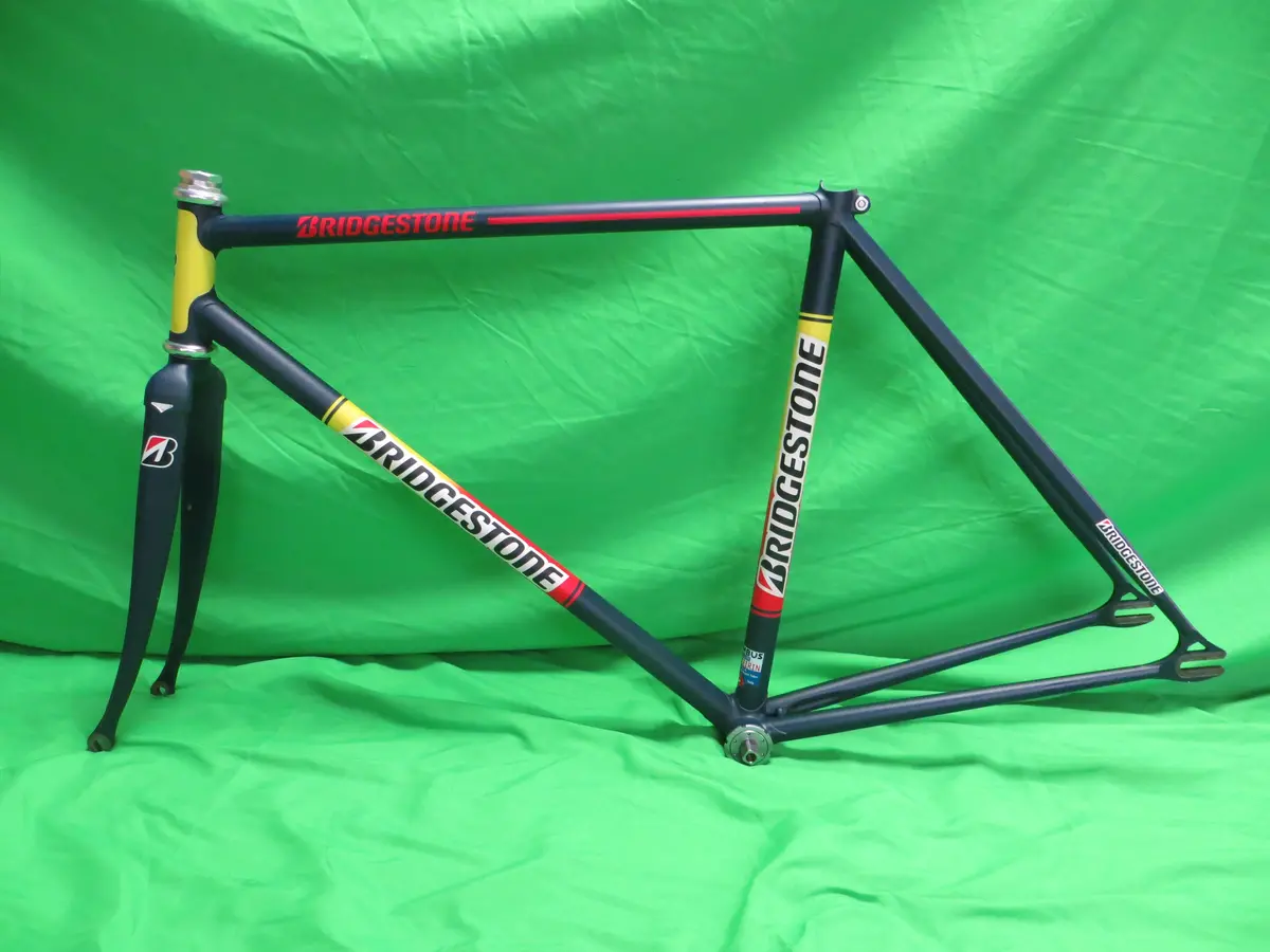 Bridgestone Columbus Max Fork /Spilit Keirin // Matte Gray Blue // 49.5Cm 1