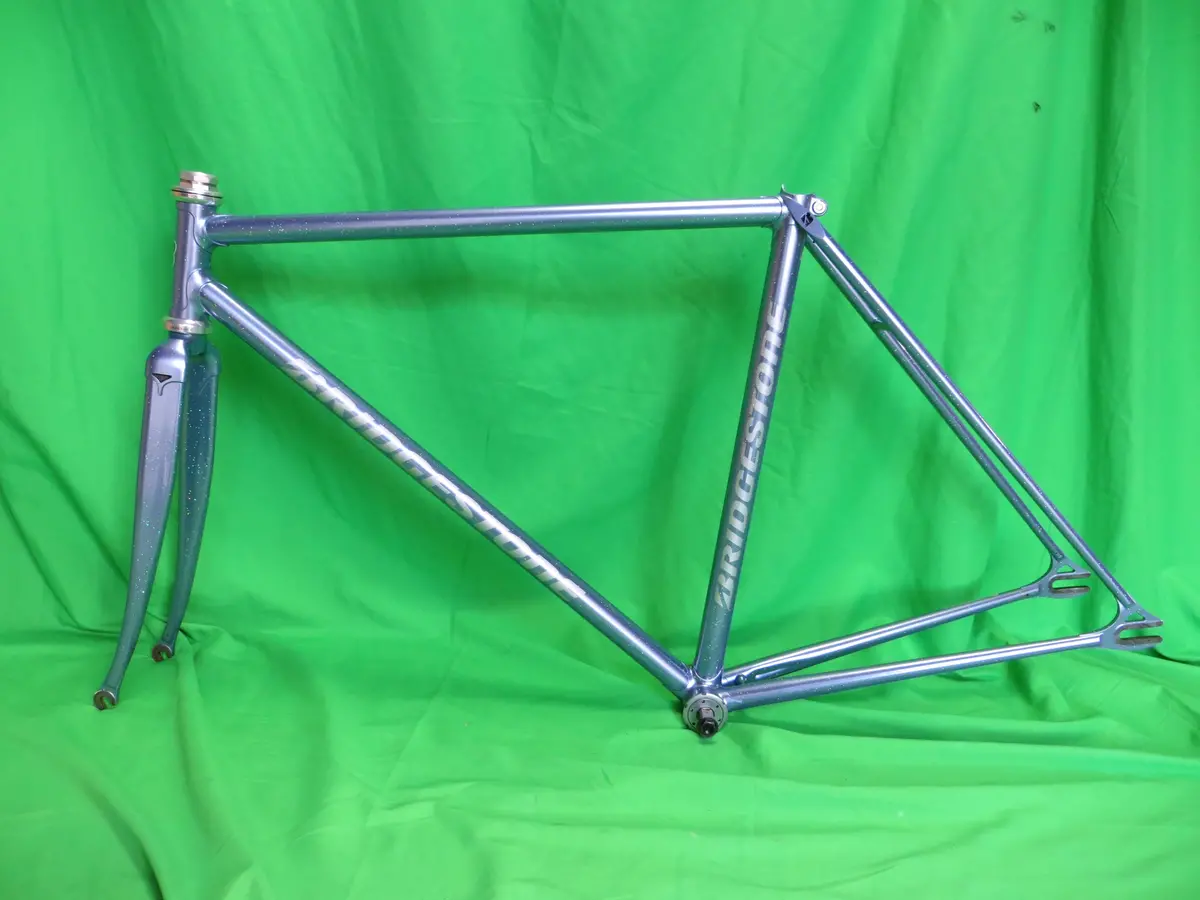 Bridgestone Columbus Max Fork // Grayish Lavender With Rainbow Flake // 49.5Cm 1