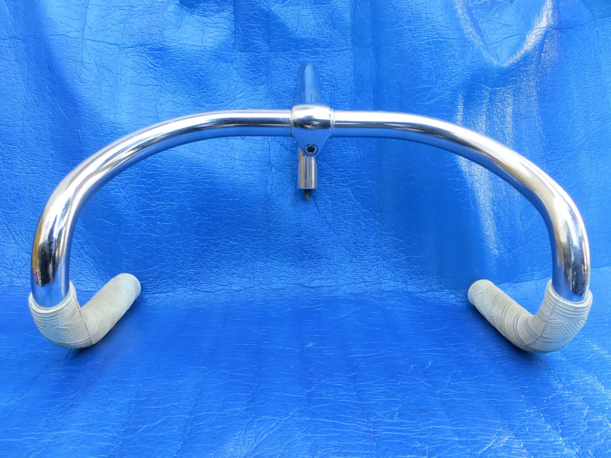B123 370Mm Seel Njs Handlebar, Nitto Jaguar 120Mm/58 Degree Steel Njs Stem, Soyo Grips  (25032013) 1