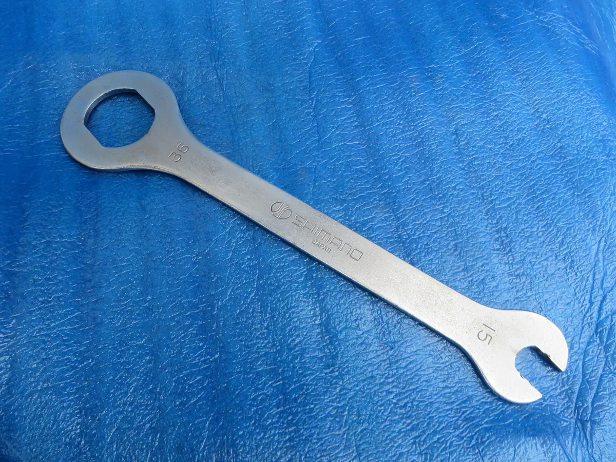 Vintage Shimano Pedal Wrench 15Mm Bottom Bracket Spanner 36Mm  Wrench Tool (22011021) 1
