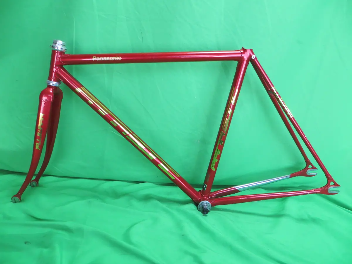 Panasonic Columbus Max Fork / Red Metallic  // 49.5Cm 1
