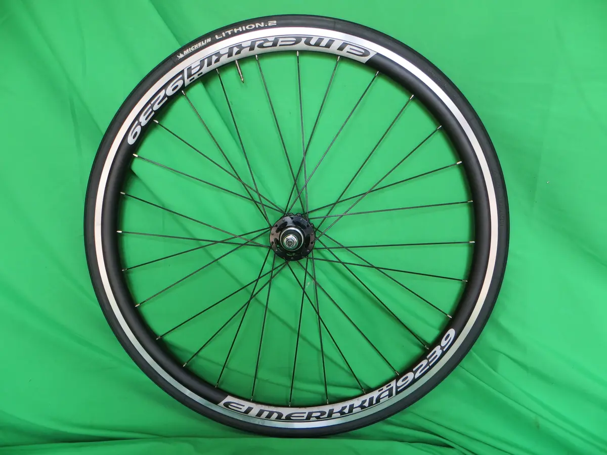 El Merkkia 9239 700C 120Mm Clincher With Michelin Tire Rear Wheel /25032301 1