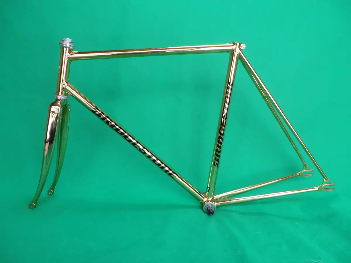 Bridgestone  Columbus Max Fork // Gold Plated Finish // 54.5Cm 1