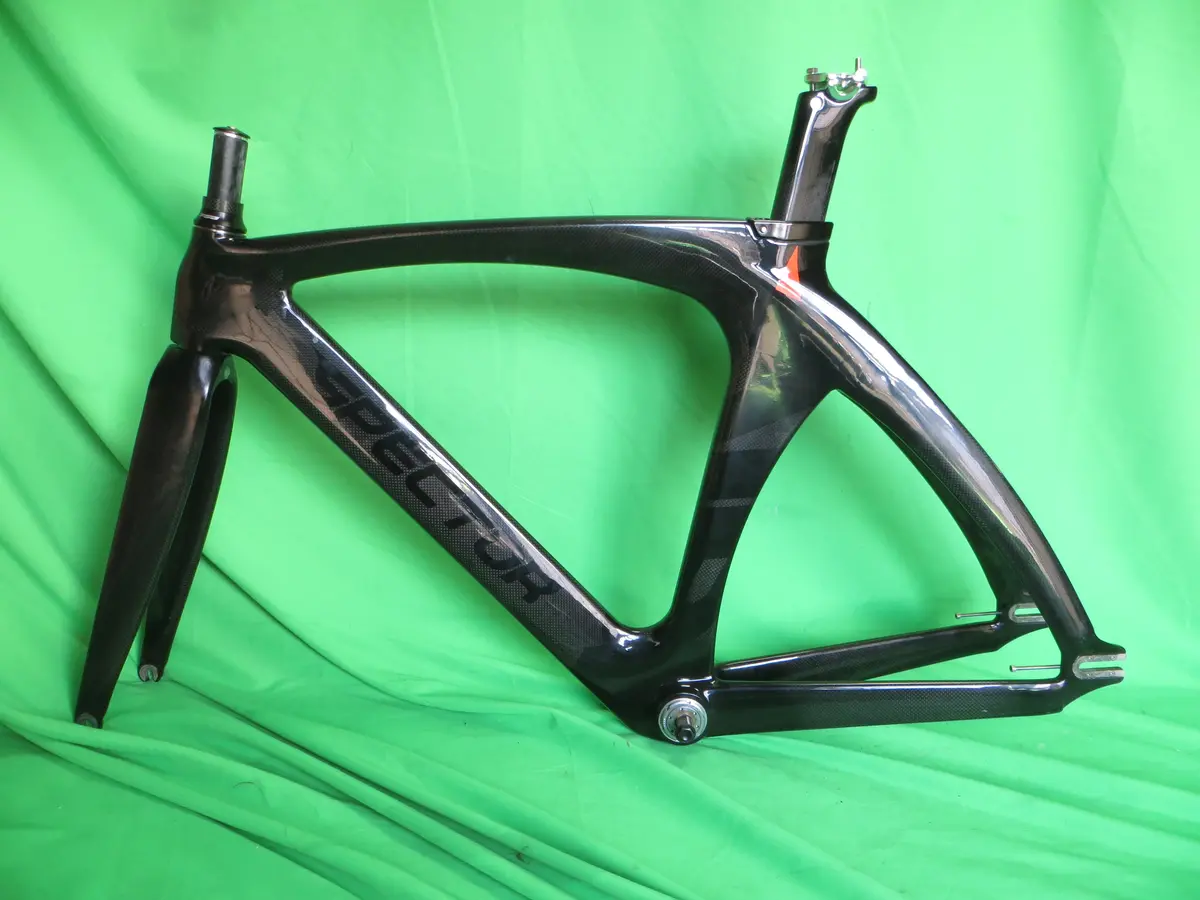 Spector Carbon Track Frame Non Njs Drilled For Front Brake // 49Cm 1