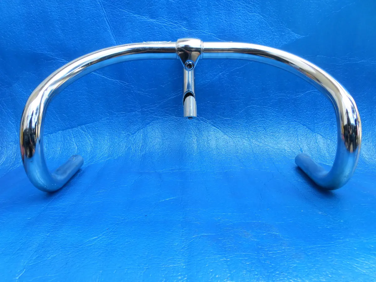 B123 370Mm Steel Njs Handlebar, Nitto Jaguar, 110Mm/58 Degree Steel Njs Stem (23111406) 1